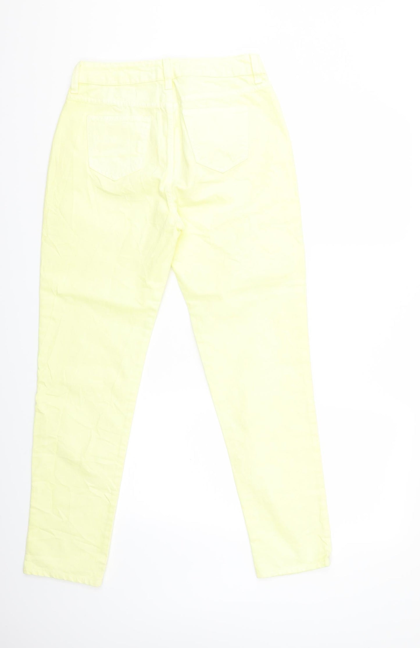 Preworn Womens Pink  Denim Skinny Jeans Size 10 L29 in