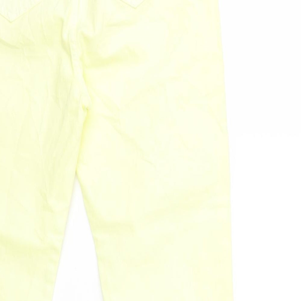 Preworn Womens Pink  Denim Skinny Jeans Size 10 L29 in