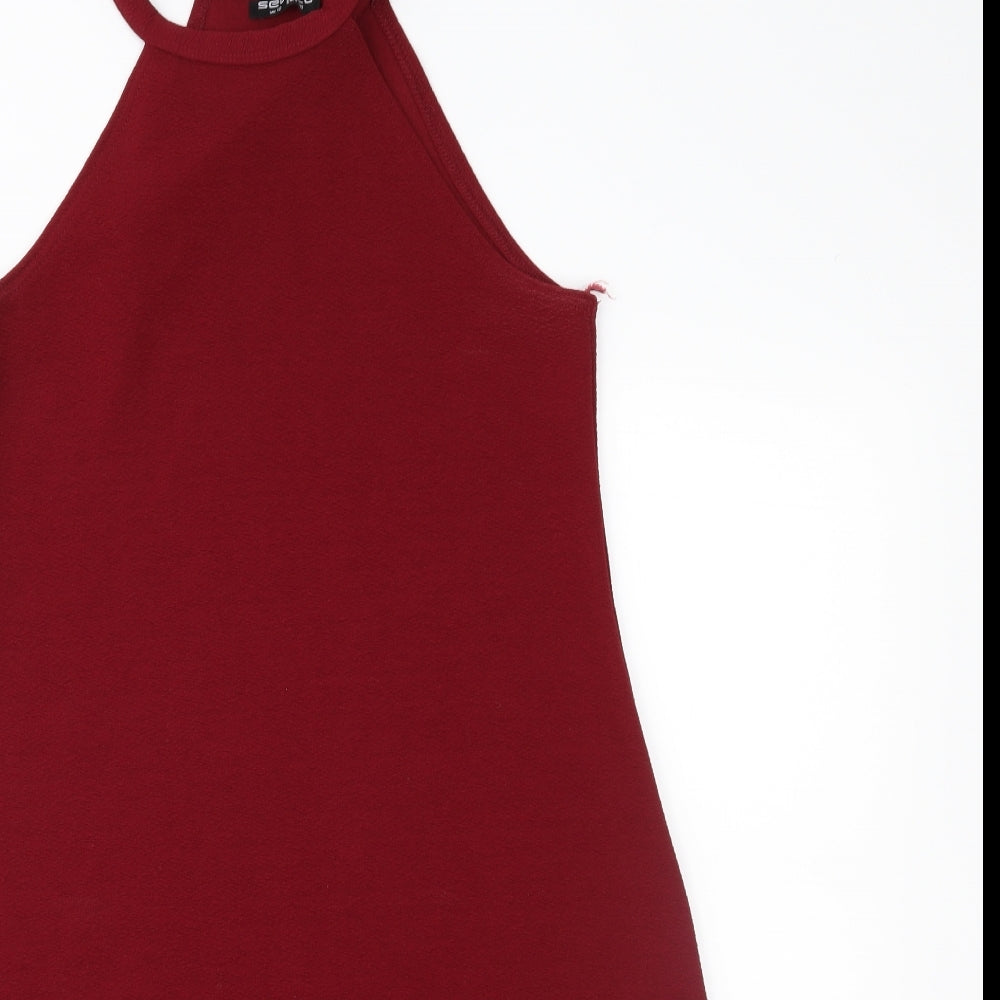 Select Womens Red   A-Line  Size 10