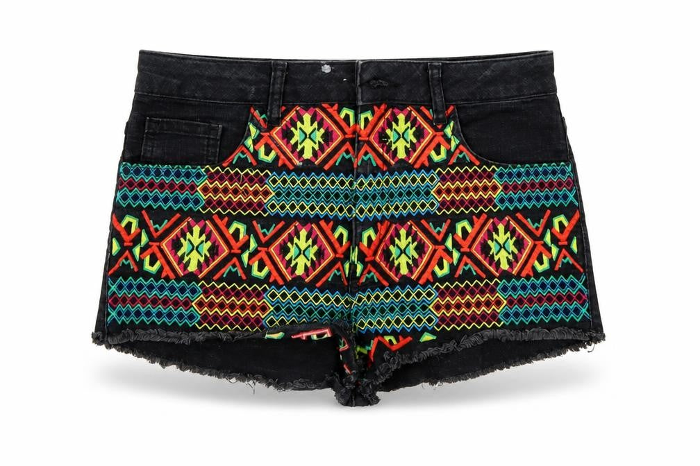 Topshop Womens Black   Bermuda Shorts Size 28