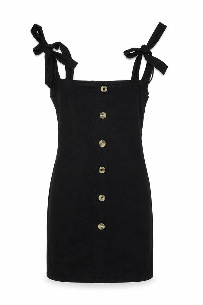 PRETTYLITTLETHING Womens Black   Bodycon  Size 4