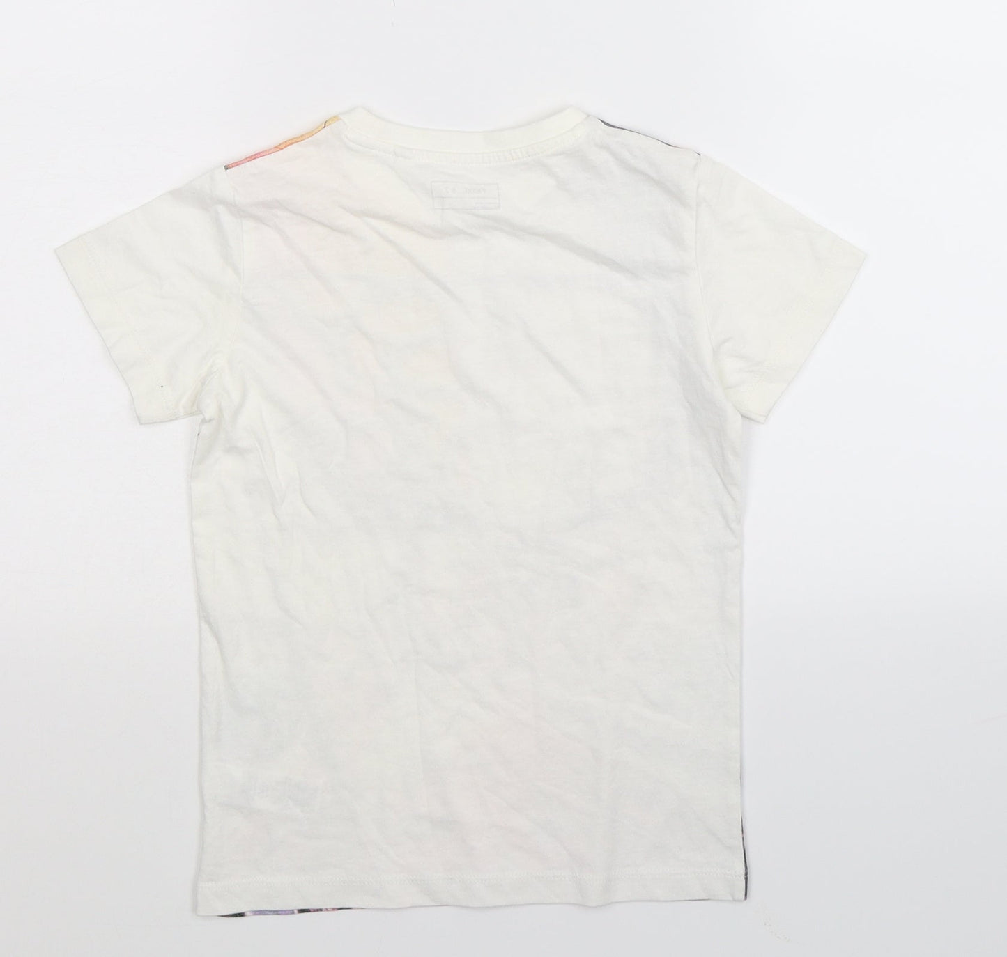 NEXT Boys White   Basic T-Shirt Size 6 Years