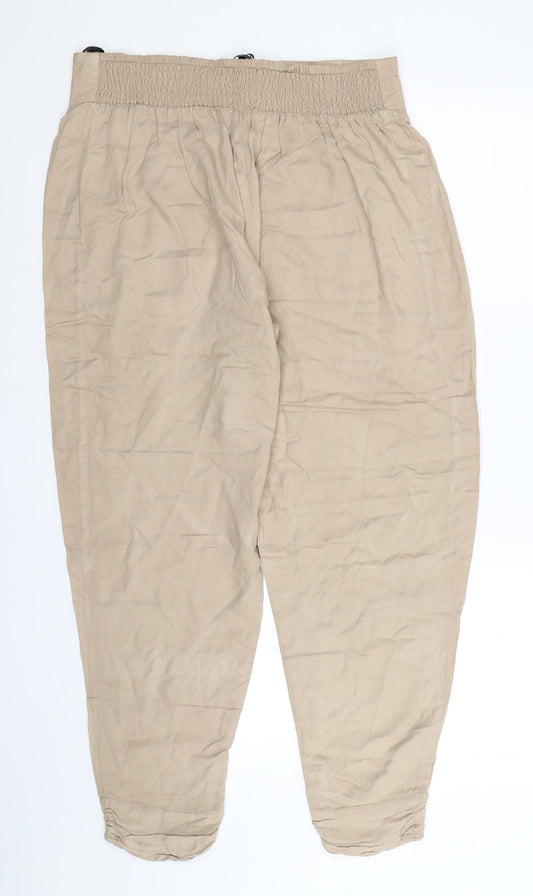 Warehouse Womens Grey   Trousers  Size 12 L28 in