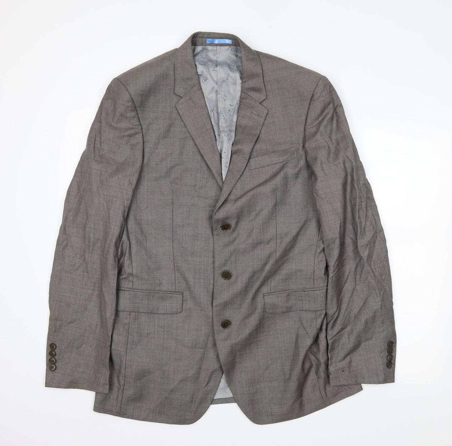 NEXT Mens Grey   Jacket Blazer Size L