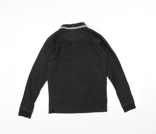 Preworn Boys Black   Basic T-Shirt Size M