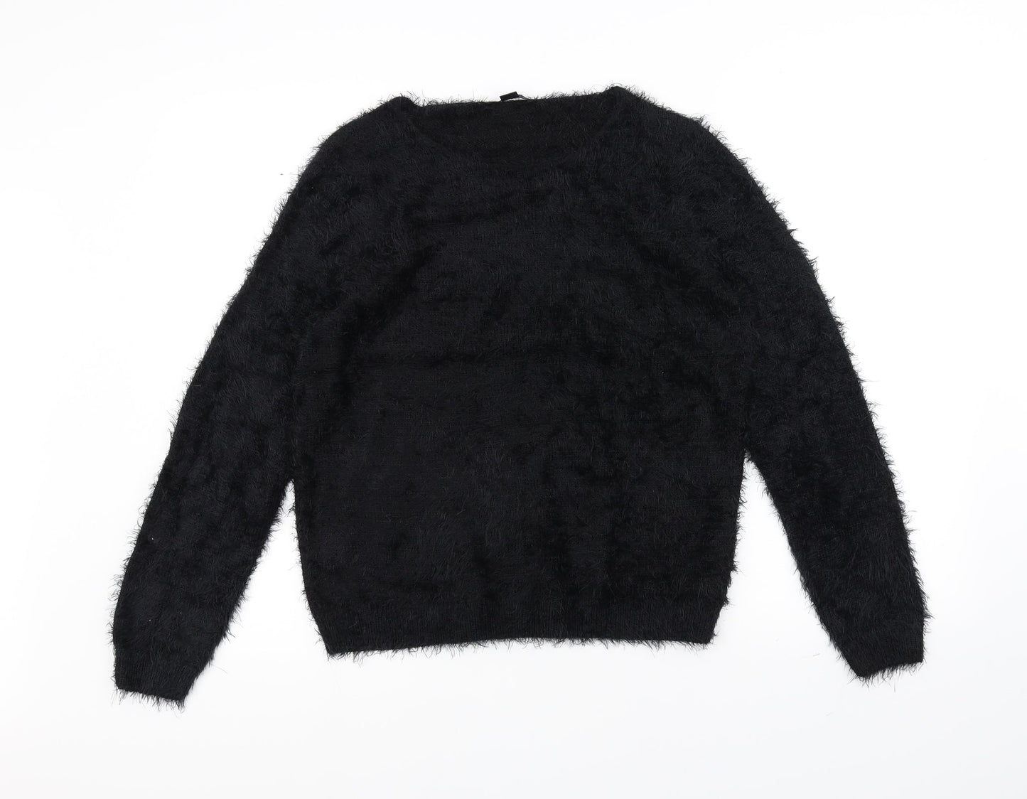 ESMARA Womens Black   Pullover Jumper Size S