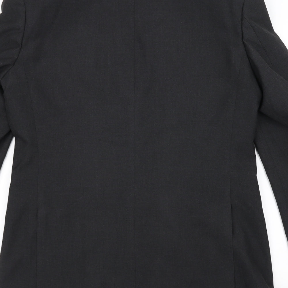 DEBINHAMS Mens Black   Jacket Suit Jacket Size 38