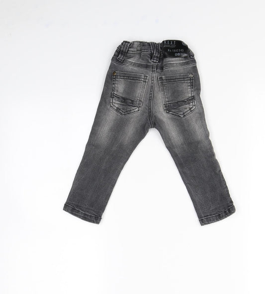 NEXT Boys Black   Straight Jeans Size 9 Months