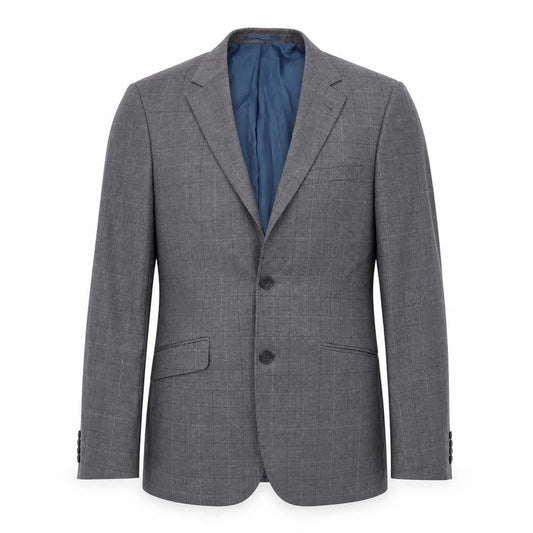 Preworn Mens Grey   Jacket Blazer Size S  - Shoulder Pads