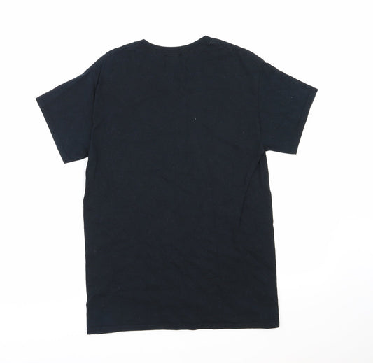 Topshop Womens Black   Basic T-Shirt Size S