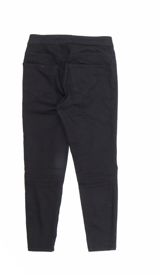 New Look Womens Black  Denim Skinny Jeans Size 6 L23 in