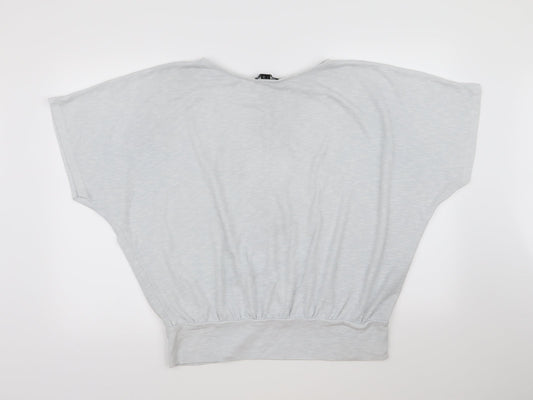 New Look Womens Blue  Knit Pullover Jumper Size L