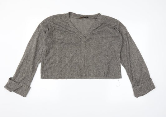I SAW IT FIRST Womens Beige   Pullover Jumper Size 12