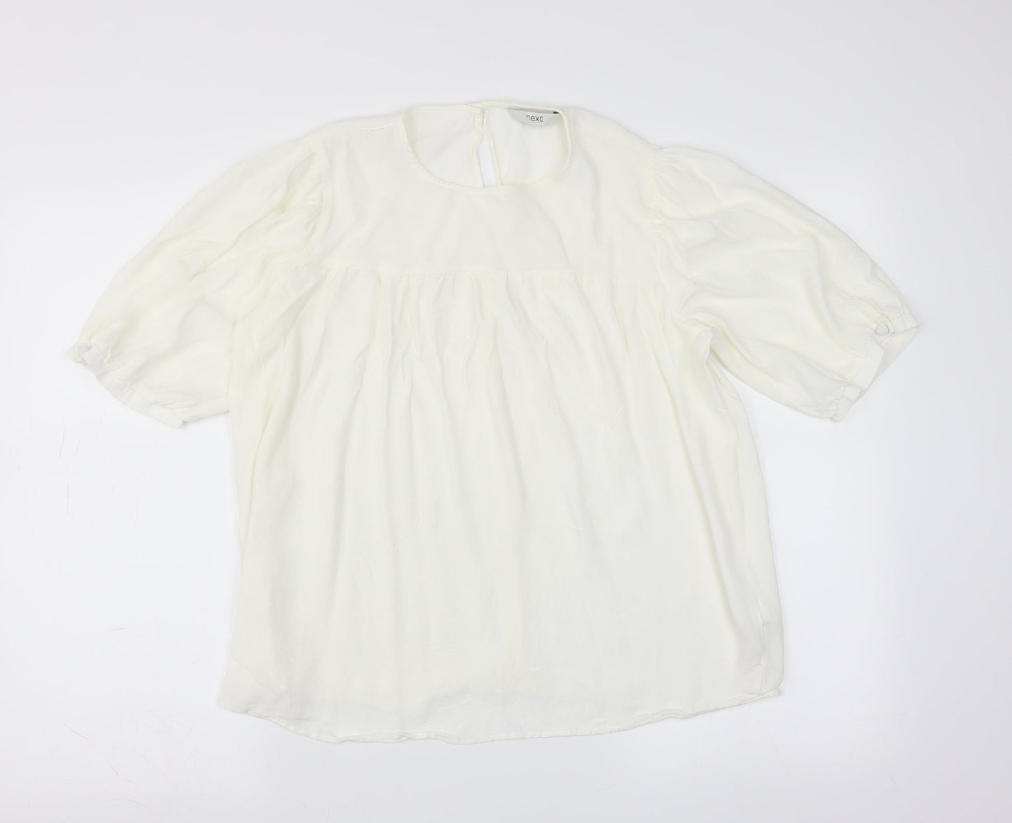 NEXT Womens Ivory   Basic Blouse Size 16