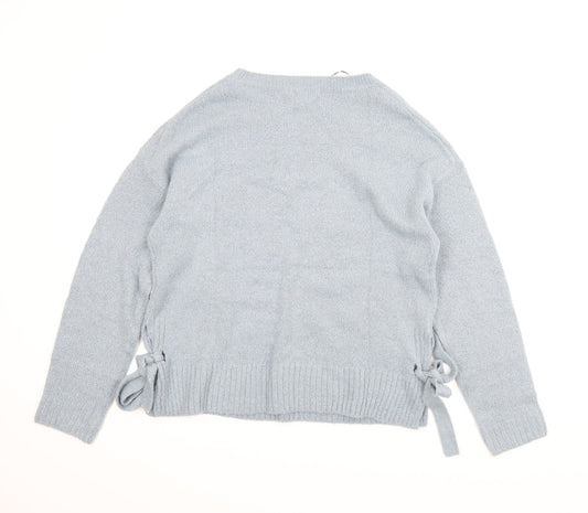 H&M Womens Blue   Pullover Jumper Size S