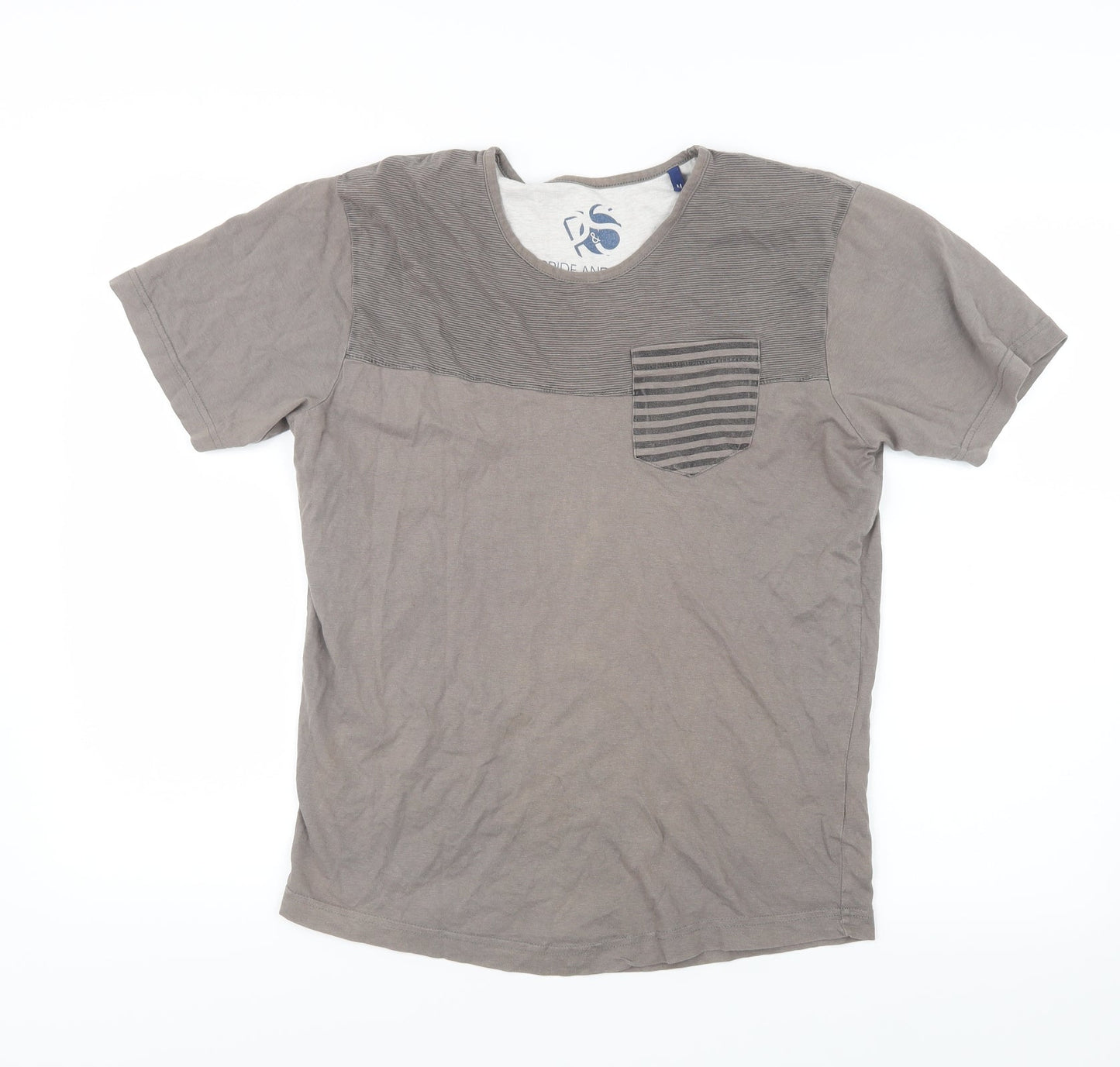 PRIDE & SOUL Womens Brown   Basic T-Shirt Size M