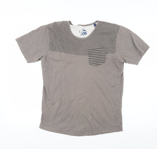 PRIDE & SOUL Womens Brown   Basic T-Shirt Size M