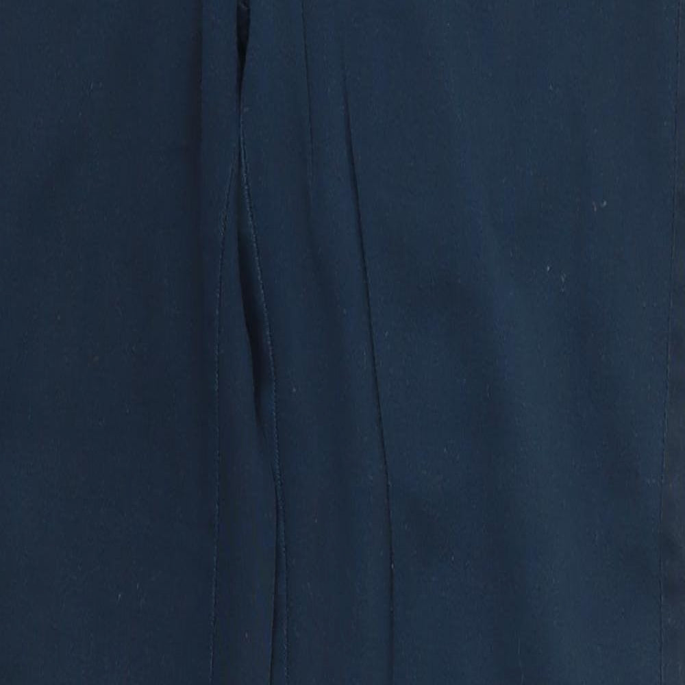 Denim Co Womens Blue   Chino Trousers Size 10 L30 in