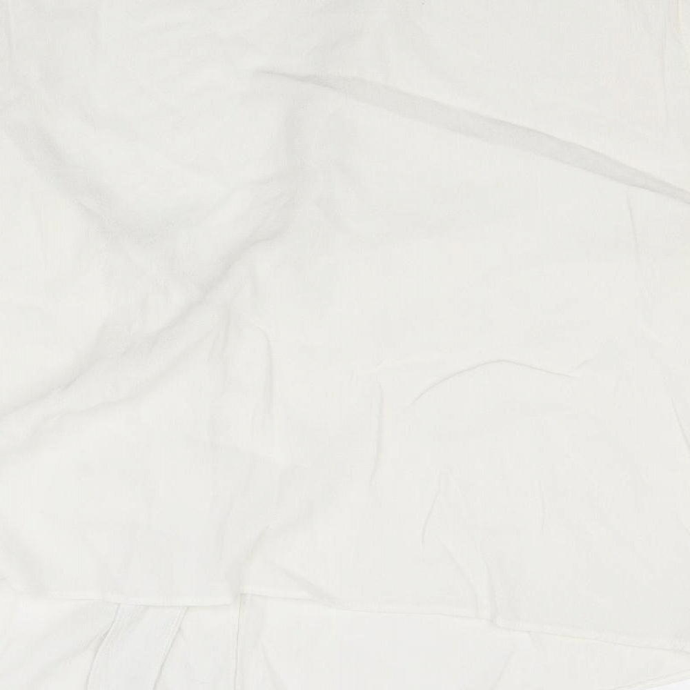 Topshop Womens White   Basic Blouse Size 18