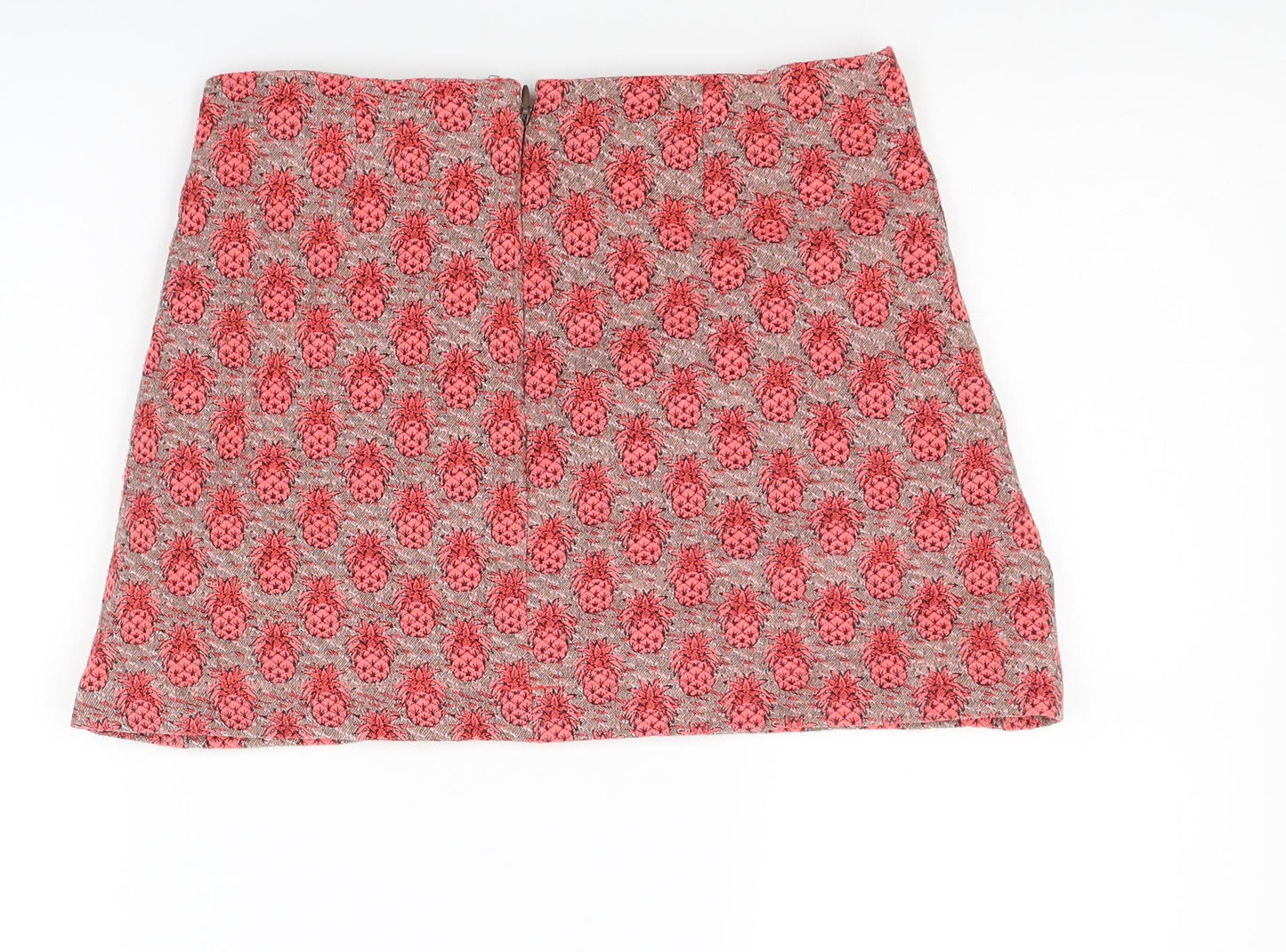 Cooperative Womens Red Floral  Mini Skirt Size S