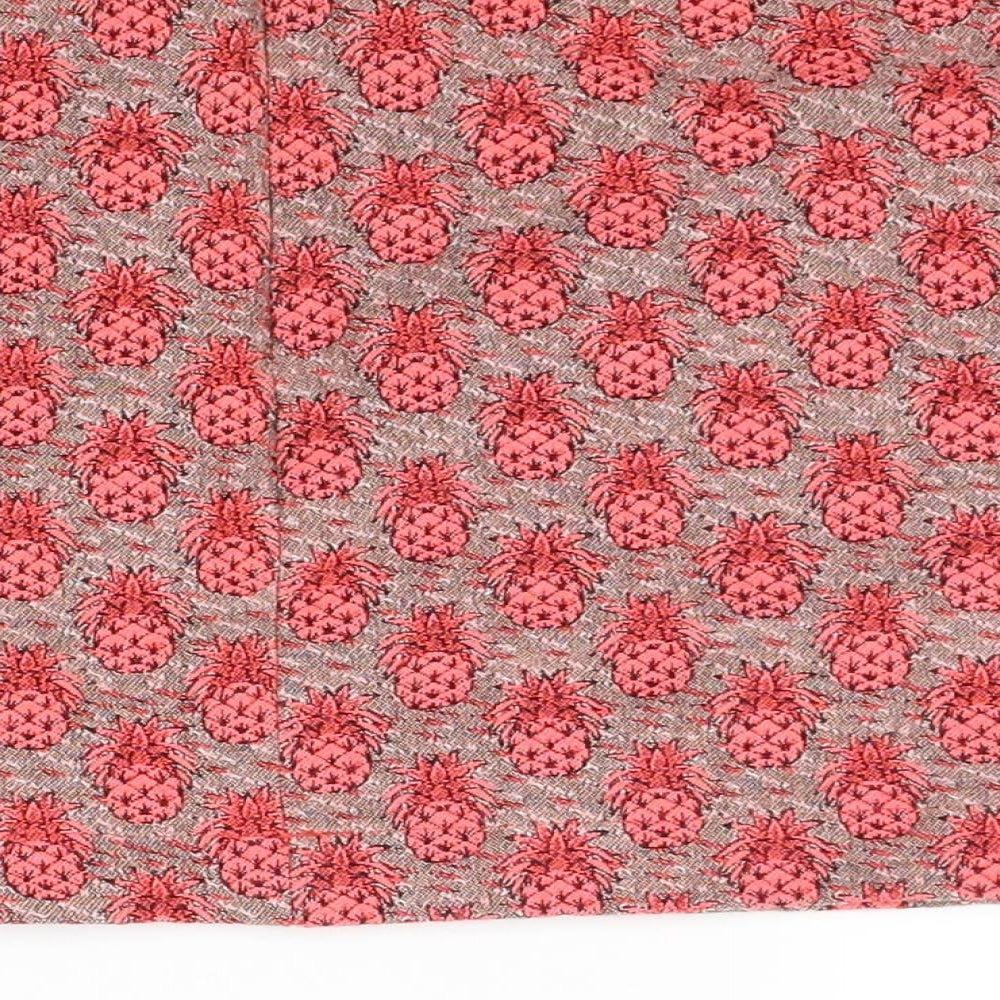 Cooperative Womens Red Floral  Mini Skirt Size S