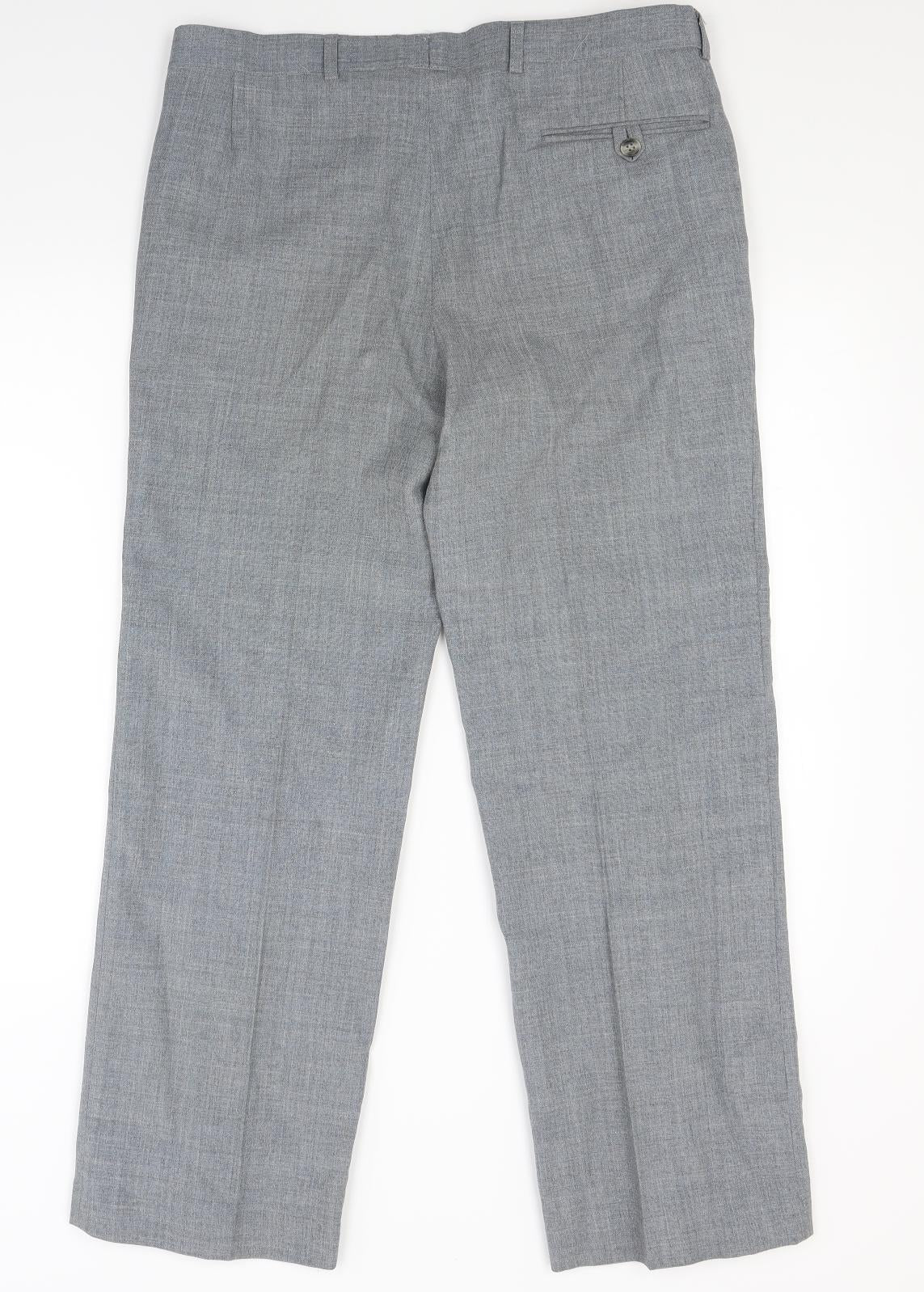 Marks and Spencer Womens Grey   Trousers  Size 32 L29 in