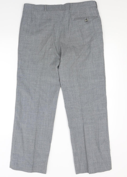 Marks and Spencer Womens Grey   Trousers  Size 32 L29 in