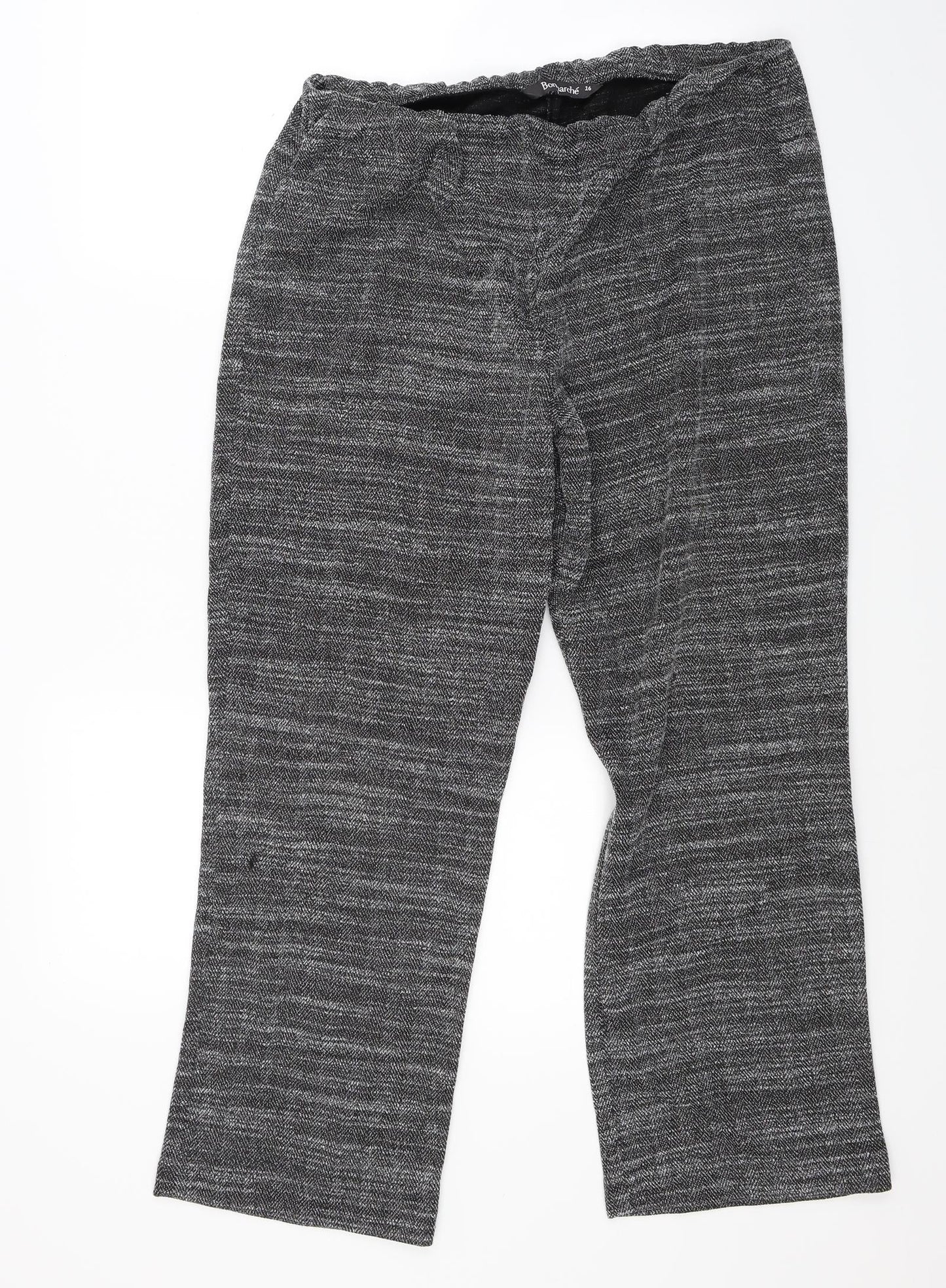 Bonmarché Womens Grey   Trousers  Size 16 L23 in