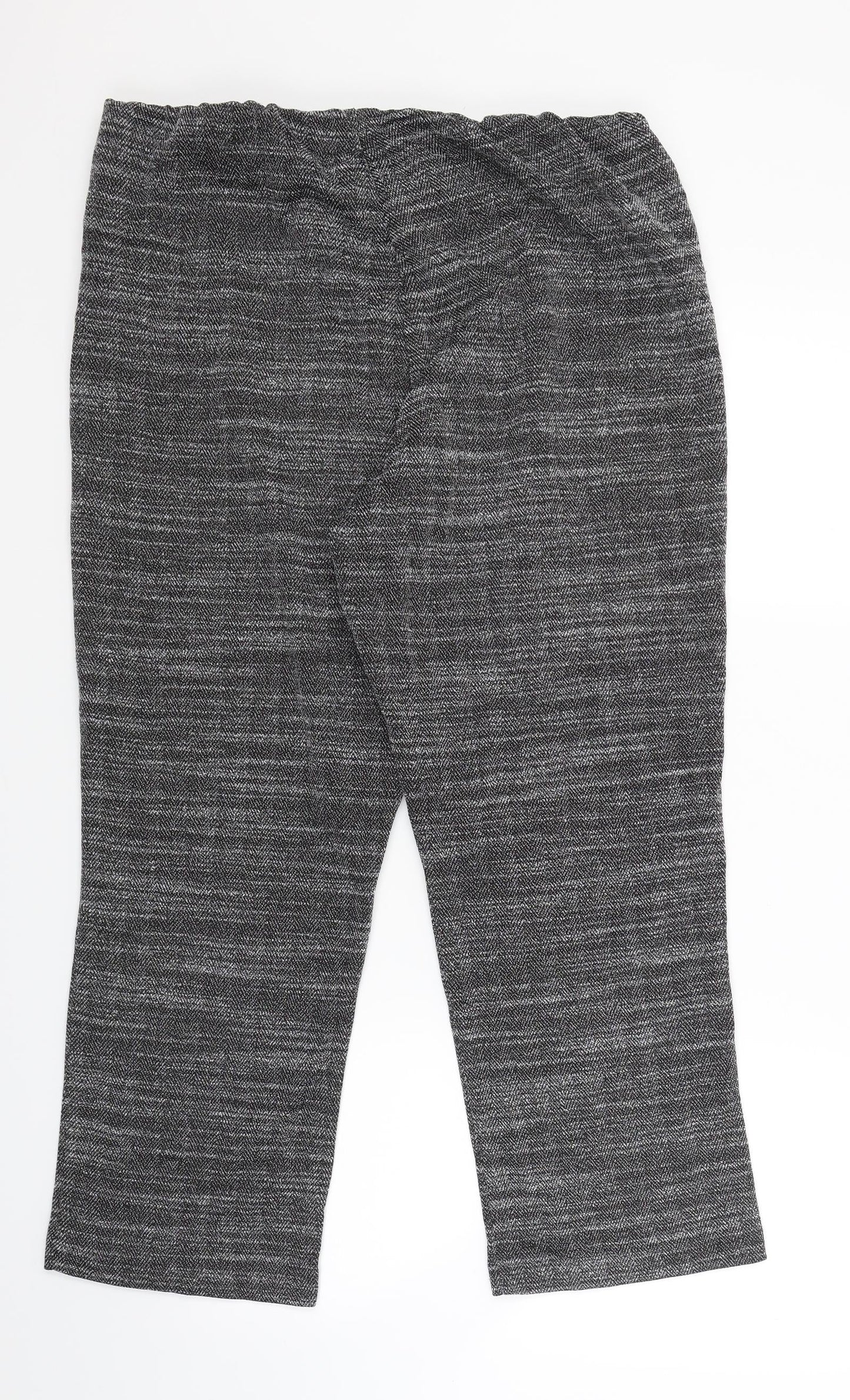 Bonmarché Womens Grey   Trousers  Size 16 L23 in