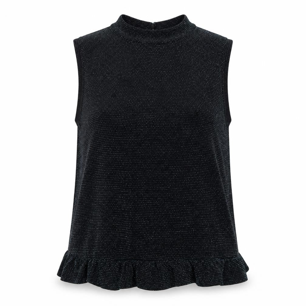 candy  Womens Black   Basic T-Shirt Size 14