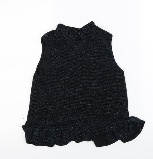 candy  Womens Black   Basic T-Shirt Size 14