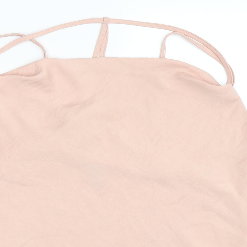 New Look Womens Pink   Camisole Blouse Size 10