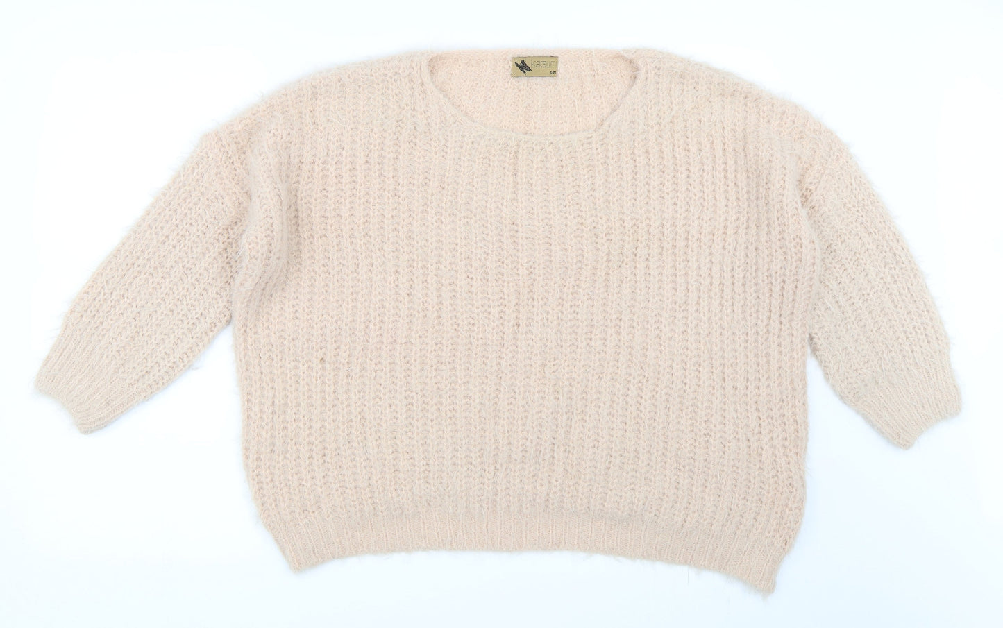 Katsumi Womens Pink   Pullover Jumper Size M