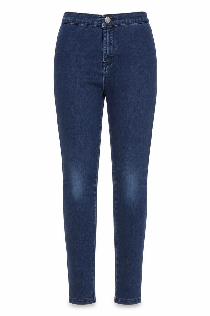 THE ROCKN REV Womens Blue   Skinny Jeans Size 6 L30 in