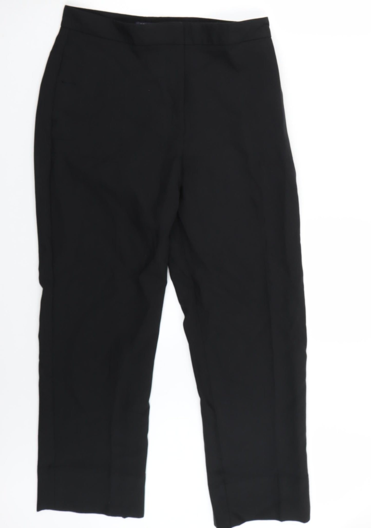 Marks and Spencer Womens Black   Trousers  Size 10 L28 in