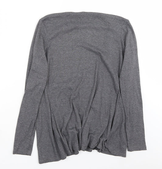 Marks and Spencer Womens Grey   Cardigan Jumper Size 10