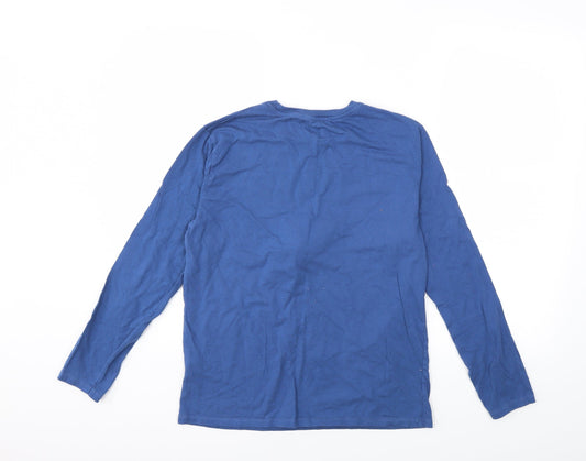 Zara Boys Blue   Basic T-Shirt Size 10-11 Years  - t-rex