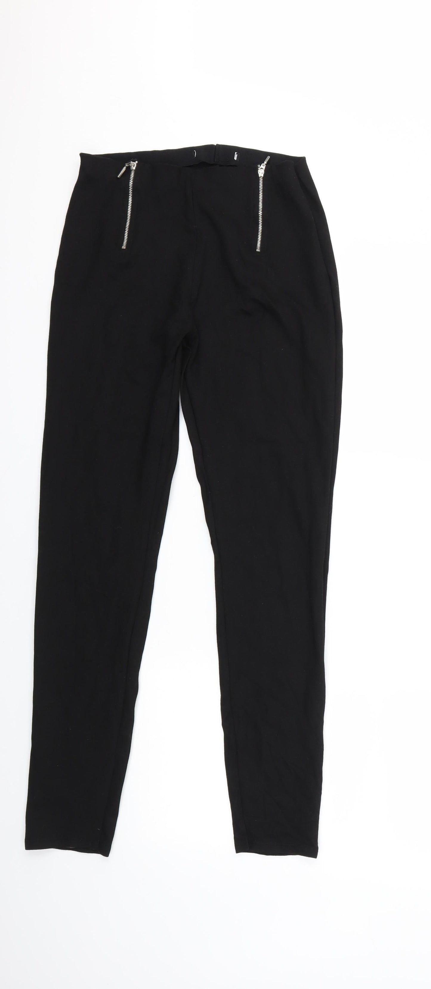 Very Womens Black   Trousers  Size 12 L29 in