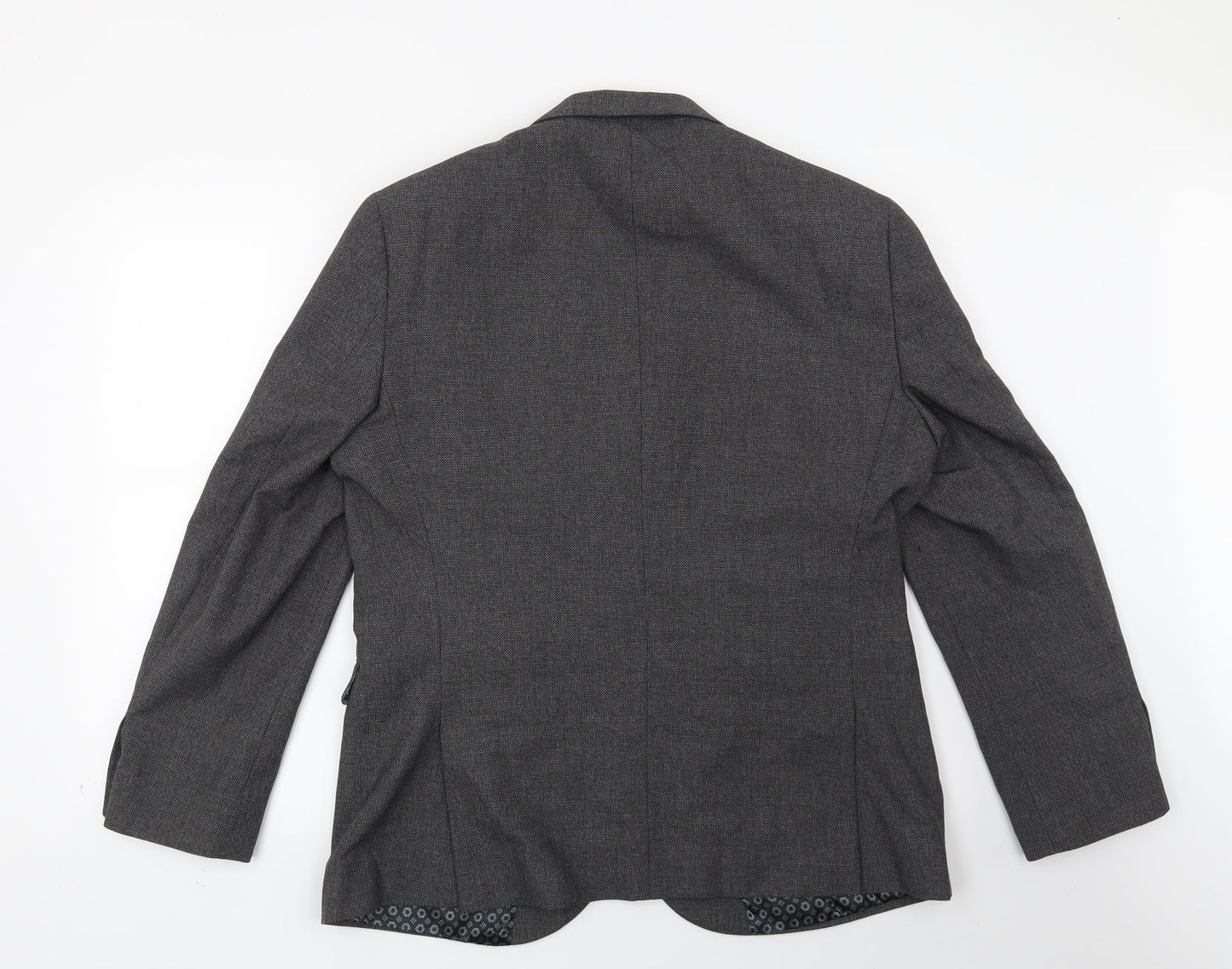 Preworn Mens Grey   Jacket Suit Jacket Size 42