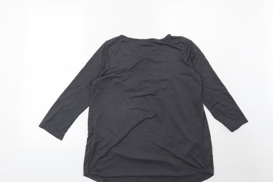 La Redoute Womens Grey Geometric  Basic Blouse Size 6