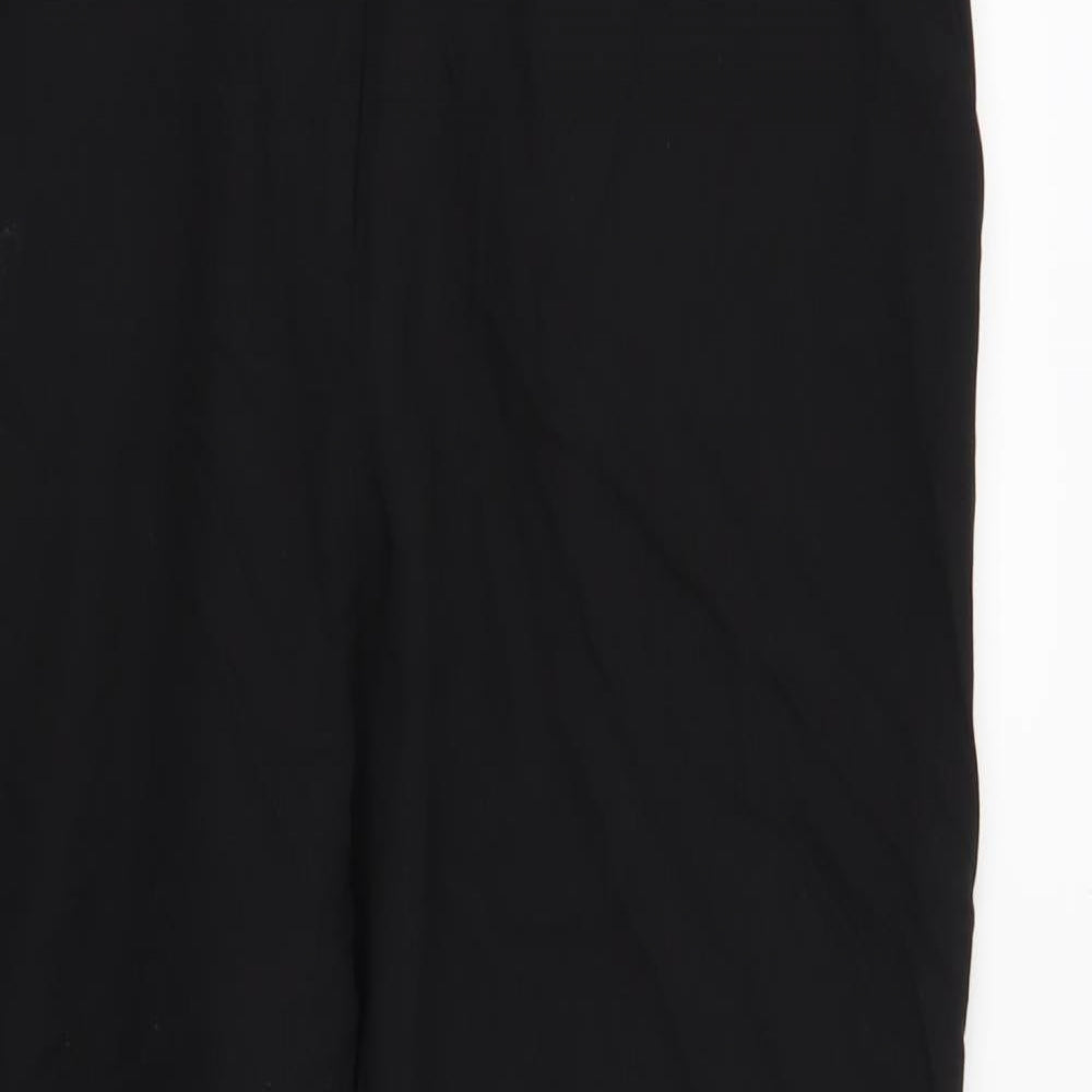 F&F Womens Black   Trousers  Size 14 L27 in