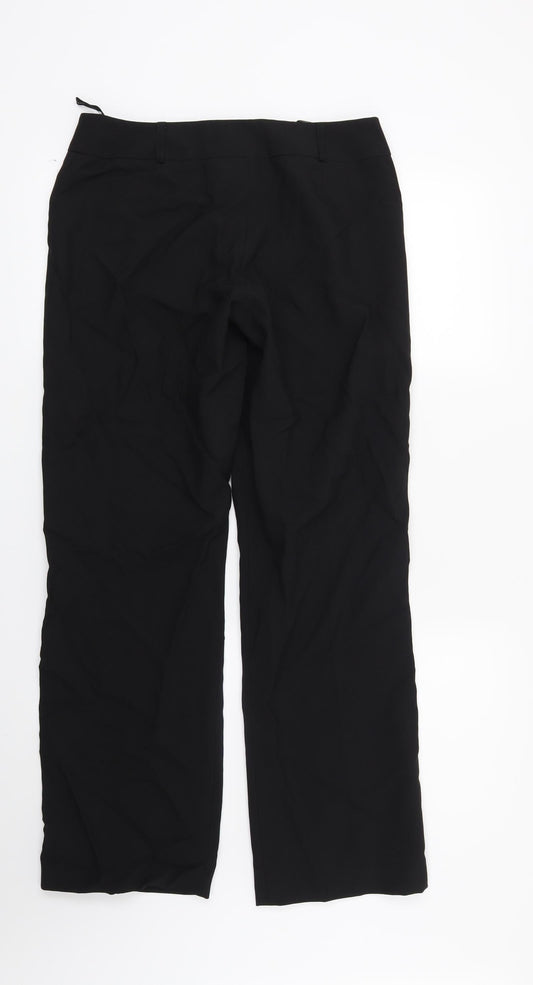 Dorothy Perkins Womens Black   Trousers  Size 10 L29 in