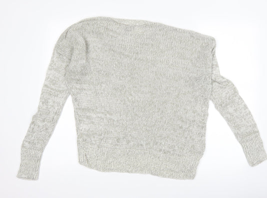 New Look Womens Grey   Pullover Jumper Size M