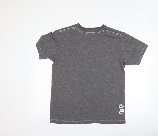laundry lab Mens Grey    T-Shirt Size L