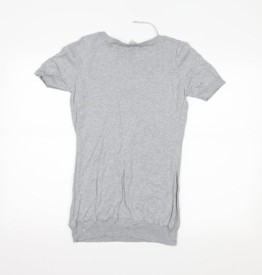 redherring Womens Grey   Tunic Jumper Size 12