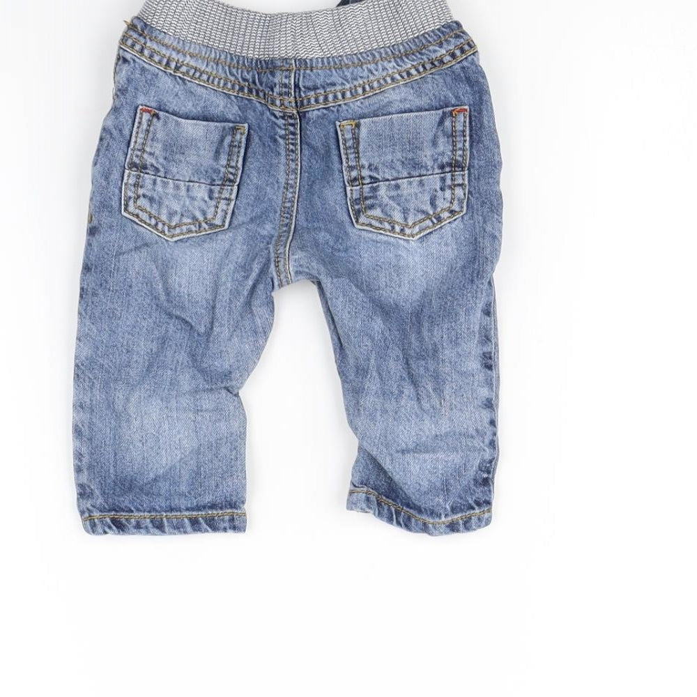 F&F Baby Blue   Capri Jeans Size 3-6 Months