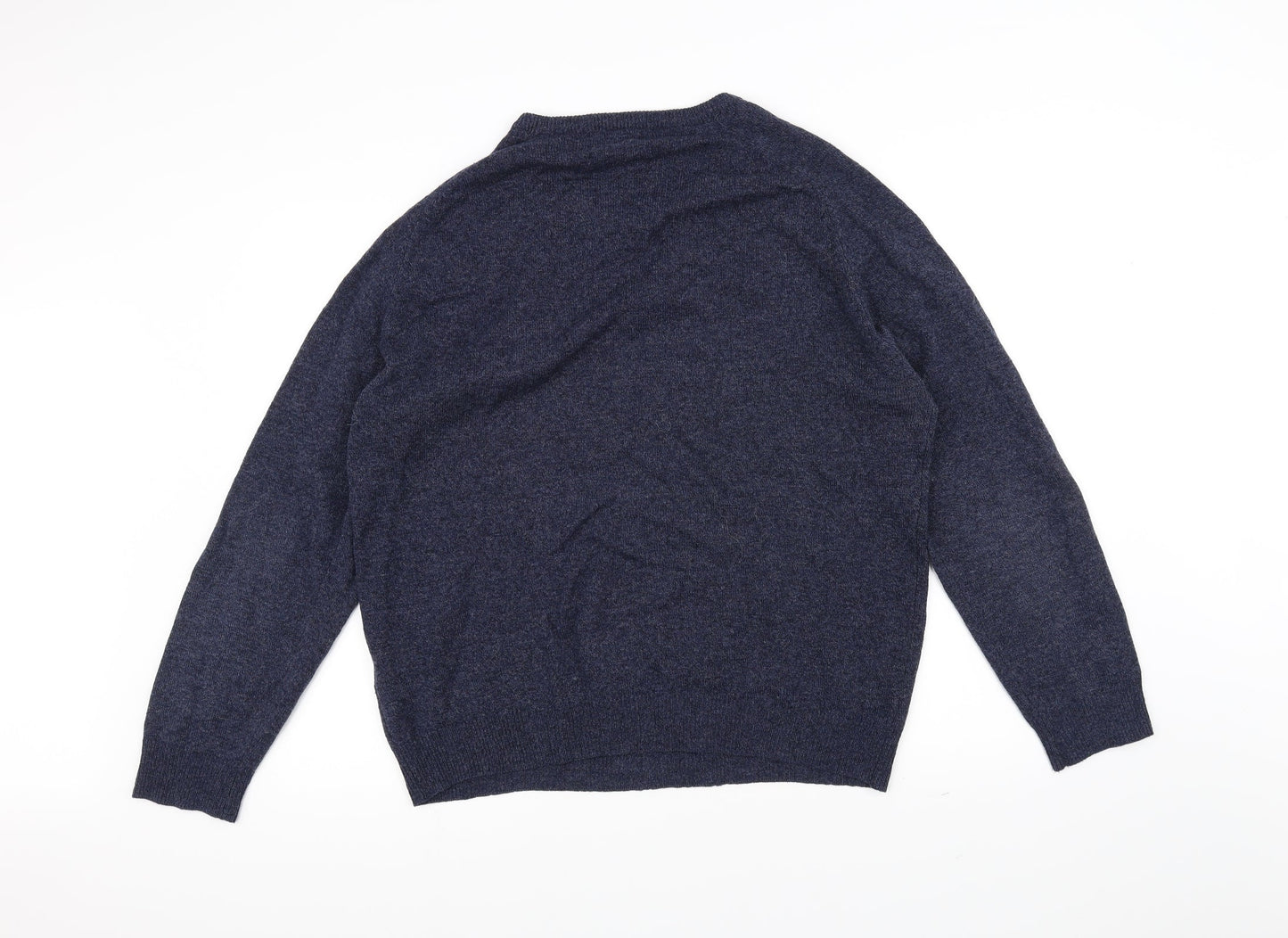 Marks and Spencer Womens Blue   Pullover Jumper Size L