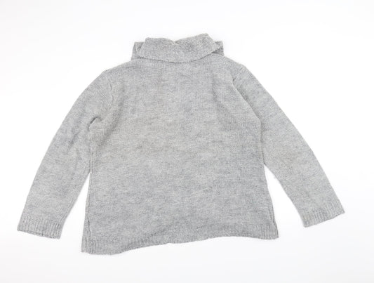Mimosa Womens Grey  Knit Jacket Coatigan Size L