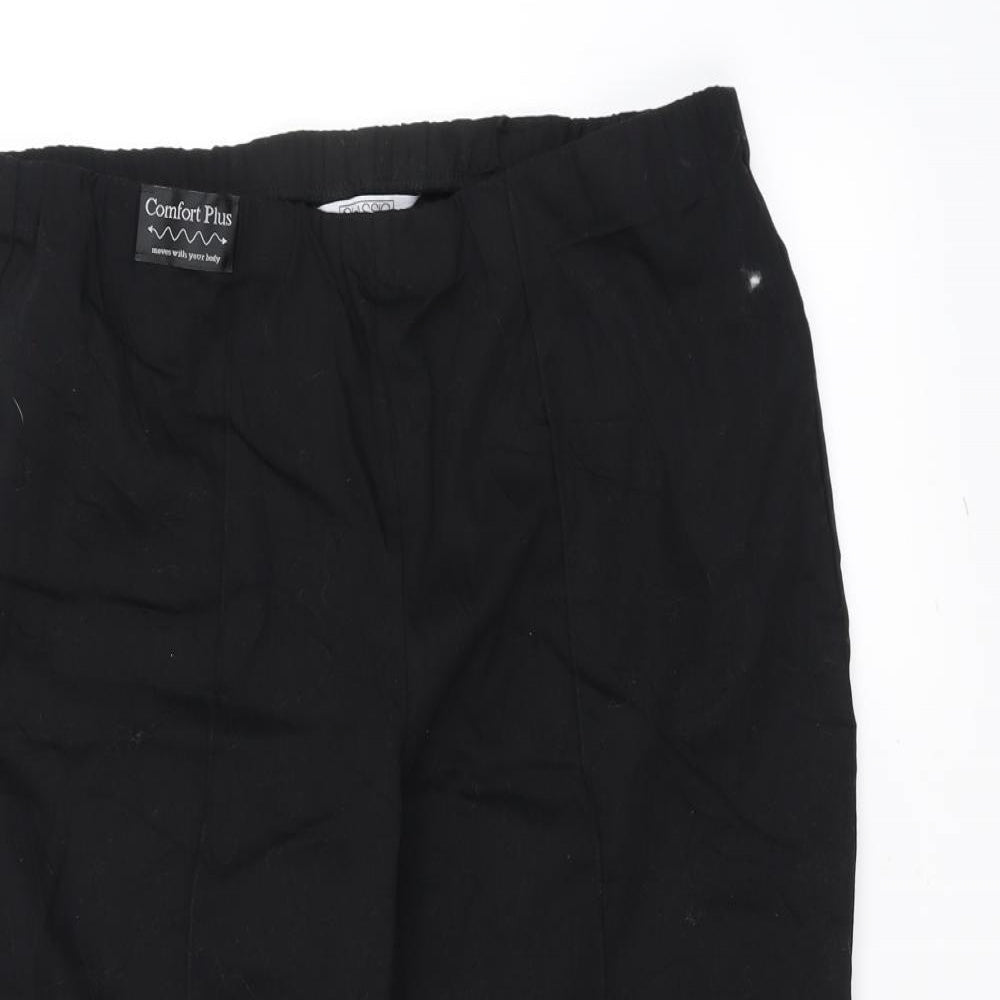 Classic Womens Black   Trousers  Size 14 L20 in