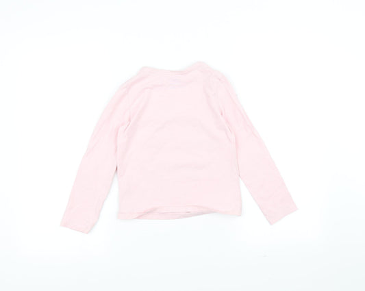 Primark Girls Pink   Basic T-Shirt Size 9-10 Years